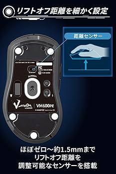 Amazon.co.jp: エレコム ゲーミングマウス ワイヤレス 無線2.4